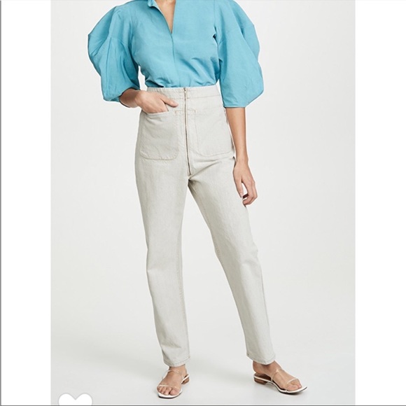 Rachel Comey Barrie Pant - Khaki - Light gray - Size 10 - Large - Picture 15 of 16